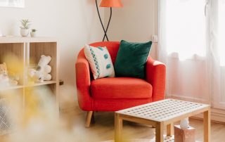 fauteuil psychologue vue face